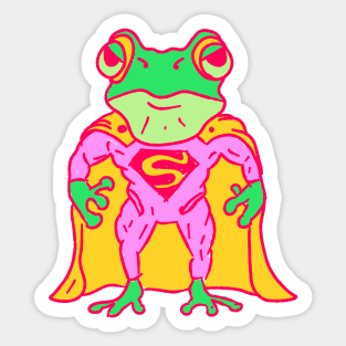 Super Frog (02) Sticker